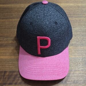 Puma Black and Pink Men's Hat